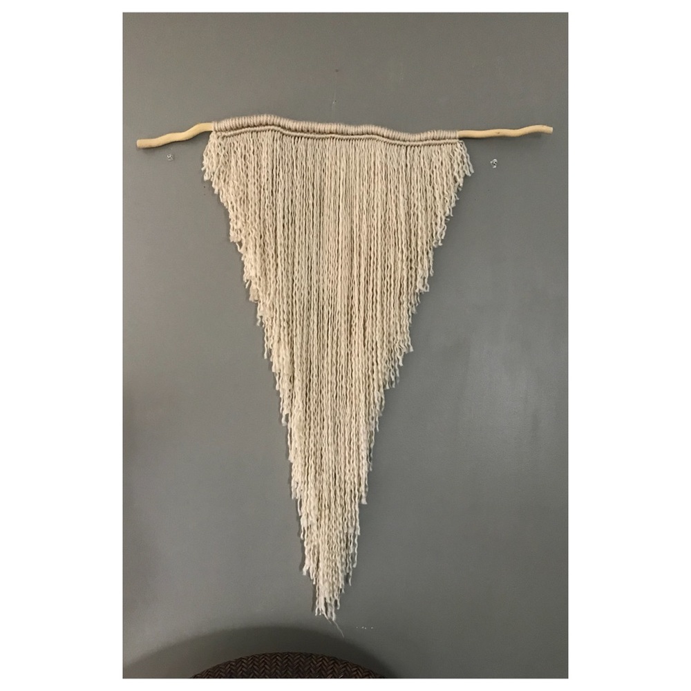 Large Ivory Wall Hanging